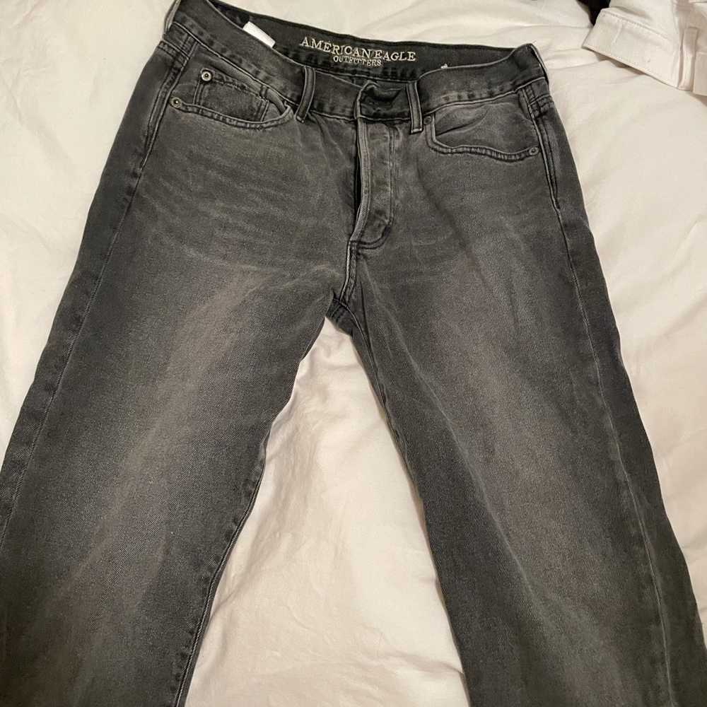 high waisted boyfriend jeans